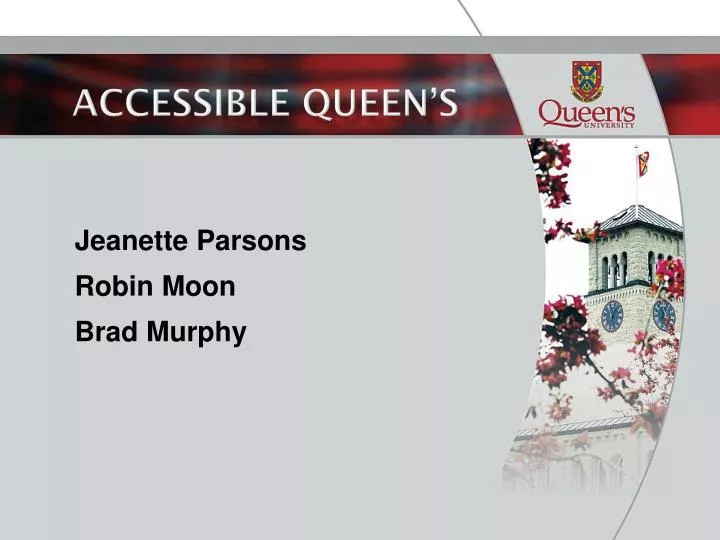 accessible queen s