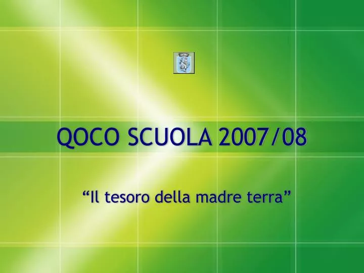 qoco scuola 2007 08