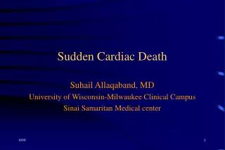 sudden cardiac death