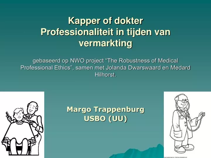 margo trappenburg usbo uu