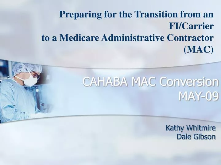 cahaba mac conversion may 09