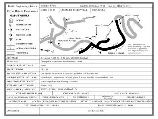 Traffic Engineering Survey City of Rancho Palos Verdes