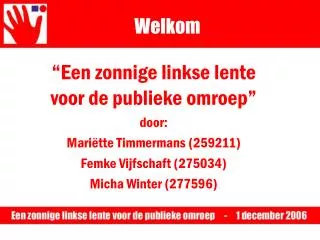 welkom