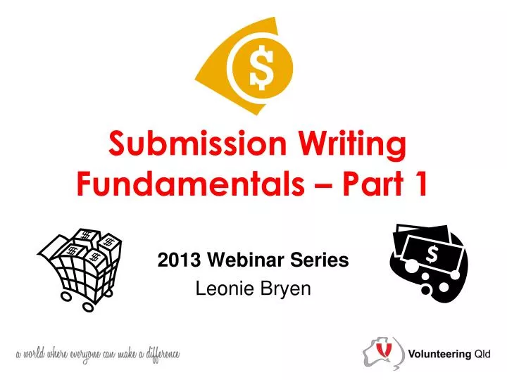 submission writing fundamentals part 1