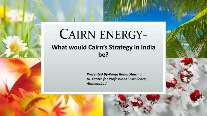 cairn energy