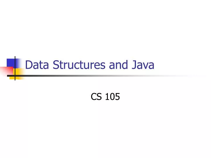 data structures and java