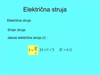 elektri na struja