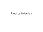 Proof by Induction - slide 1