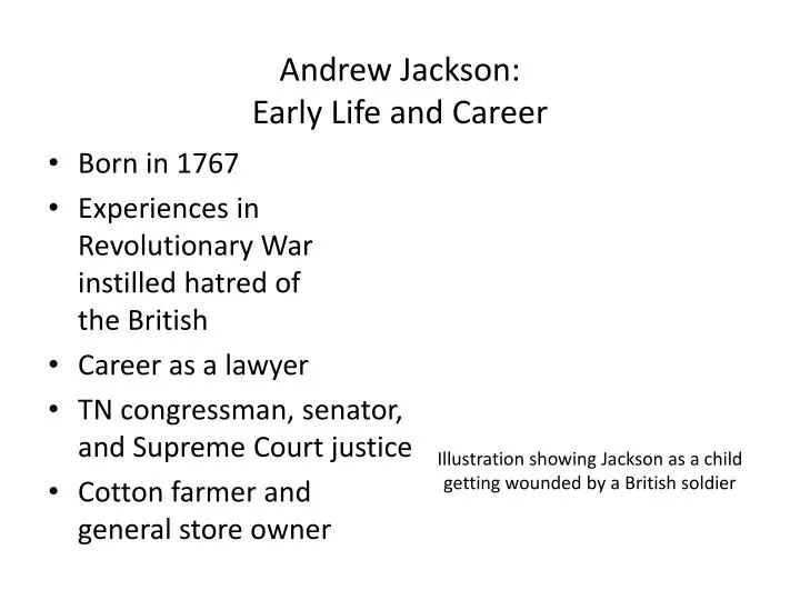 andrew jackson early life and career