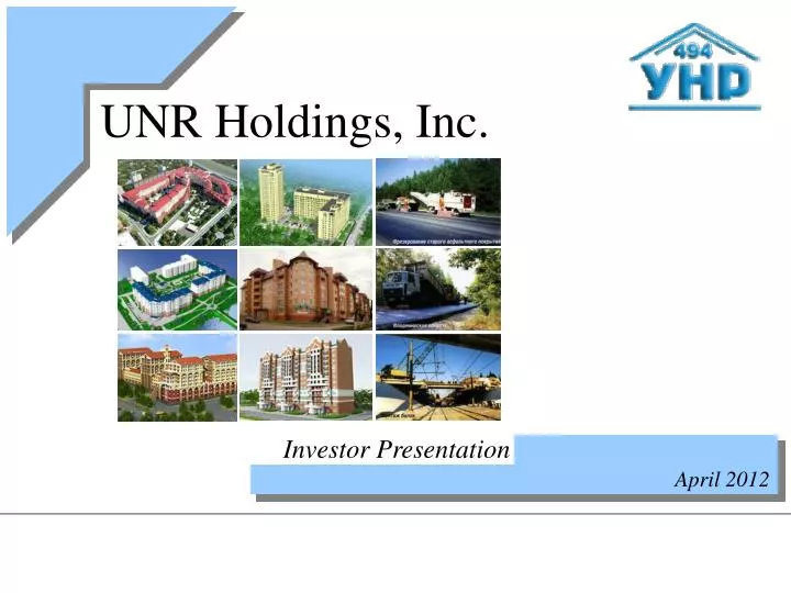 unr holdings inc