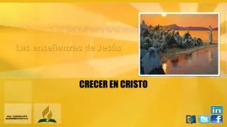 crecer en cristo