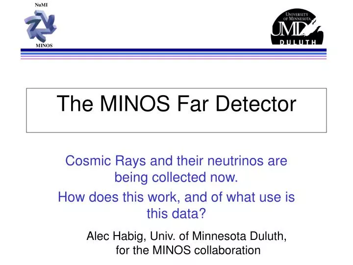 the minos far detector