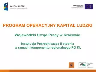 program operacyjny kapita ludzki