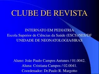 clube de revista