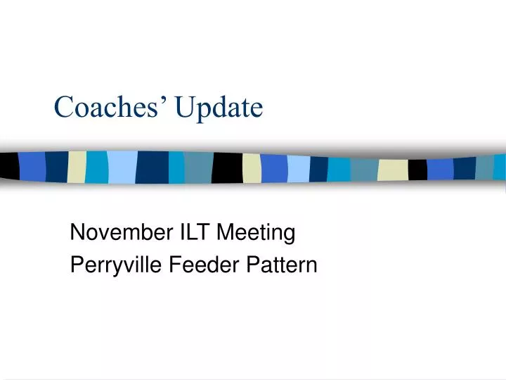 coaches update