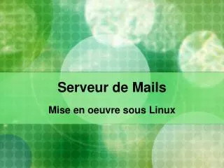 serveur de mails