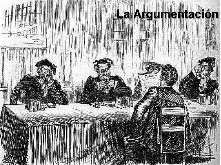 la argumentaci n