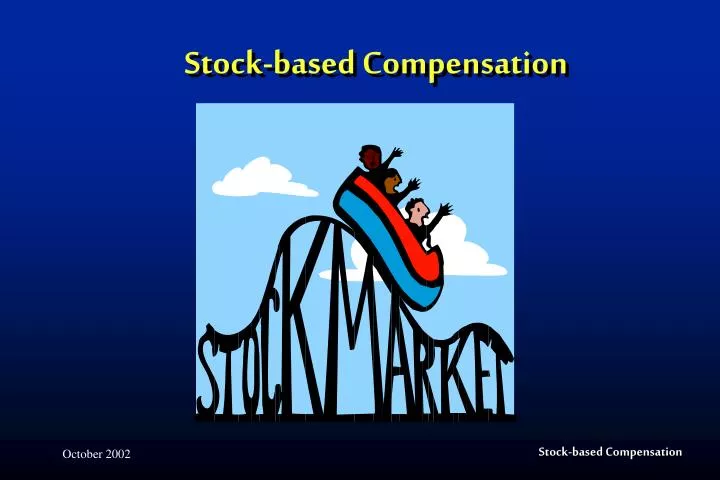 stock based compensation