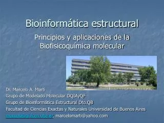 bioinform tica estructural