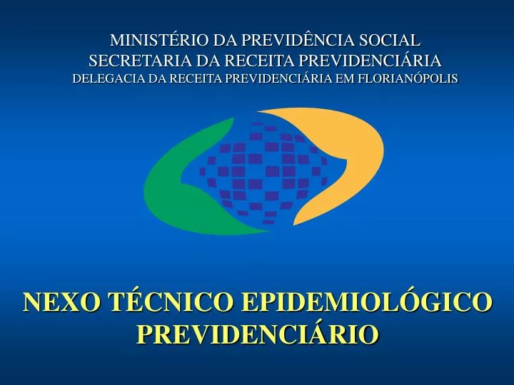 nexo t cnico epidemiol gico previdenci rio