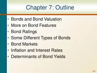chapter 7 outline