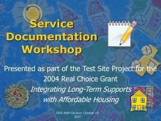 Service Documentation Workshop