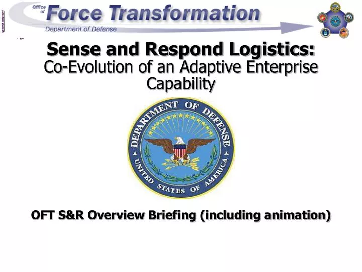 sense and respond logistics co evolution of an adaptive enterprise capability