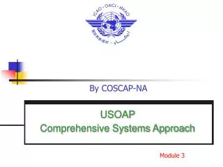 USOAP Comprehensive Systems Approach