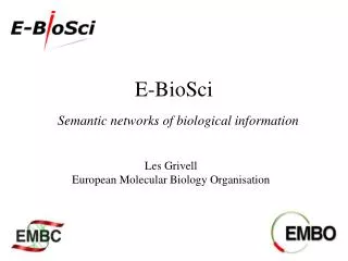 E-BioSci