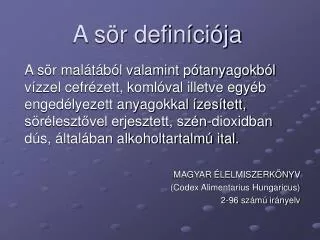 a s r defin ci ja