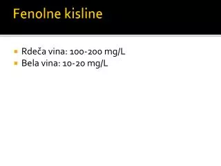fenolne kisline