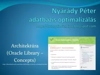 ny r dy p ter adatb zis optimaliz l s http oraoptimization blogspot com