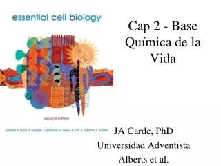 cap 2 base qu mica de la vida