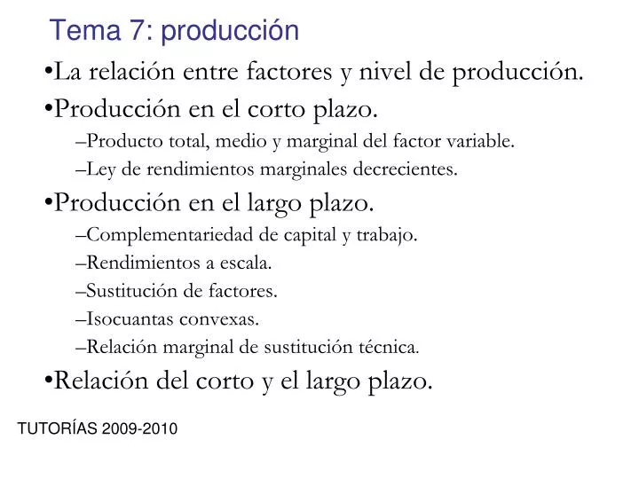 tema 7 producci n