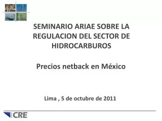 precios netback en m xico