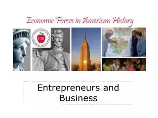 Entrepreneurs and Business