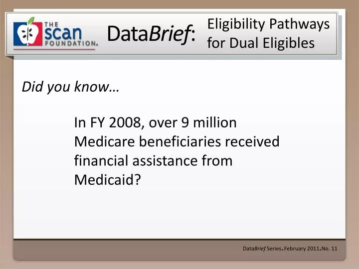 eligibility pathways for dual eligibles