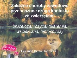 Lekd.Beata Dobracka