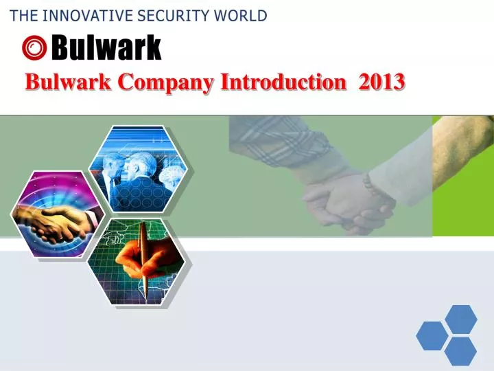 bulwark company introduction 2013