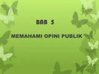 memahami opini publik
