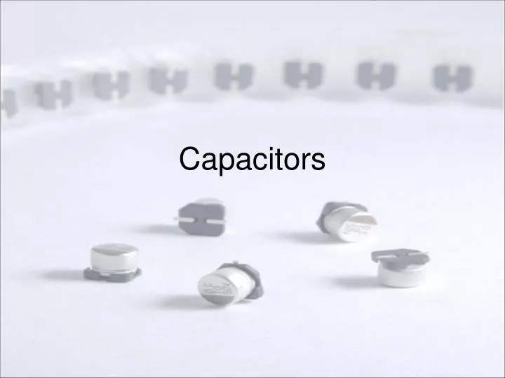 capacitors