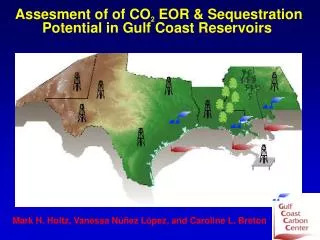 Assesment of of CO 2 EOR &amp; Sequestration Potential in Gulf Coast Reservoirs