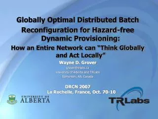 Globally Optimal Distributed Batch Reconfiguration for Hazard-free Dynamic Provisioning: