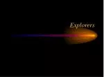 Explorers - slide 1