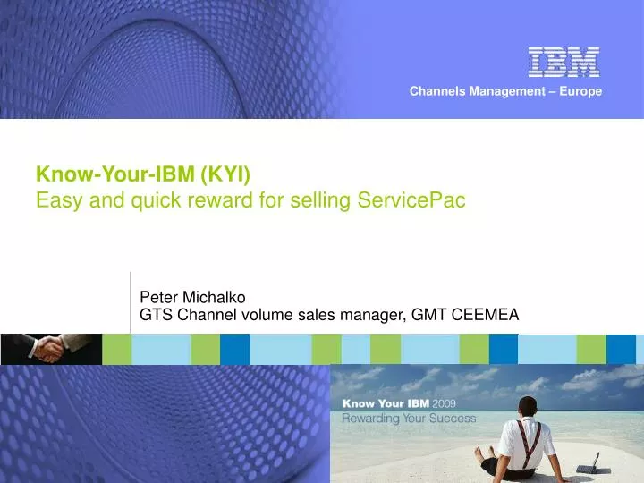 know your ibm kyi easy and quick reward for selling servicepac