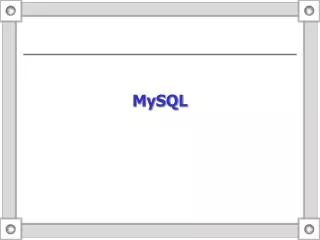 mysql