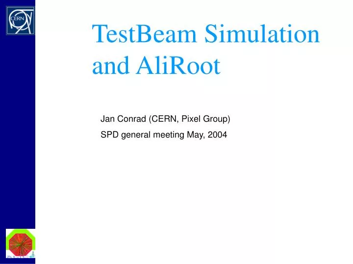 test beam 2002