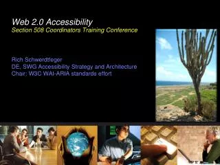 Web 2.0 Accessibility Section 508 Coordinators Training Conference