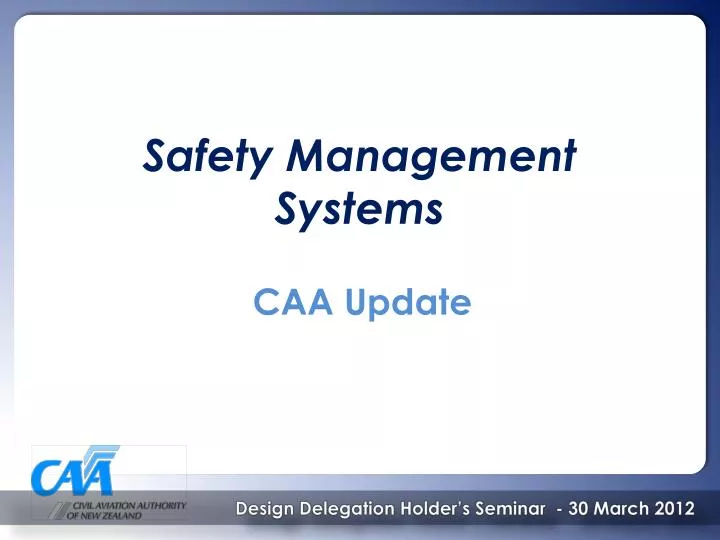 safety management systems