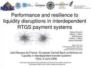 Performance and resilience to liquidity disruptions in interdependent RTGS payment systems